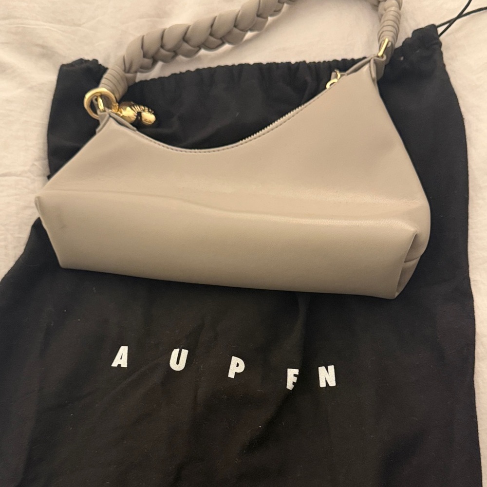 Aupen Taupe Shoulder Bag for Women